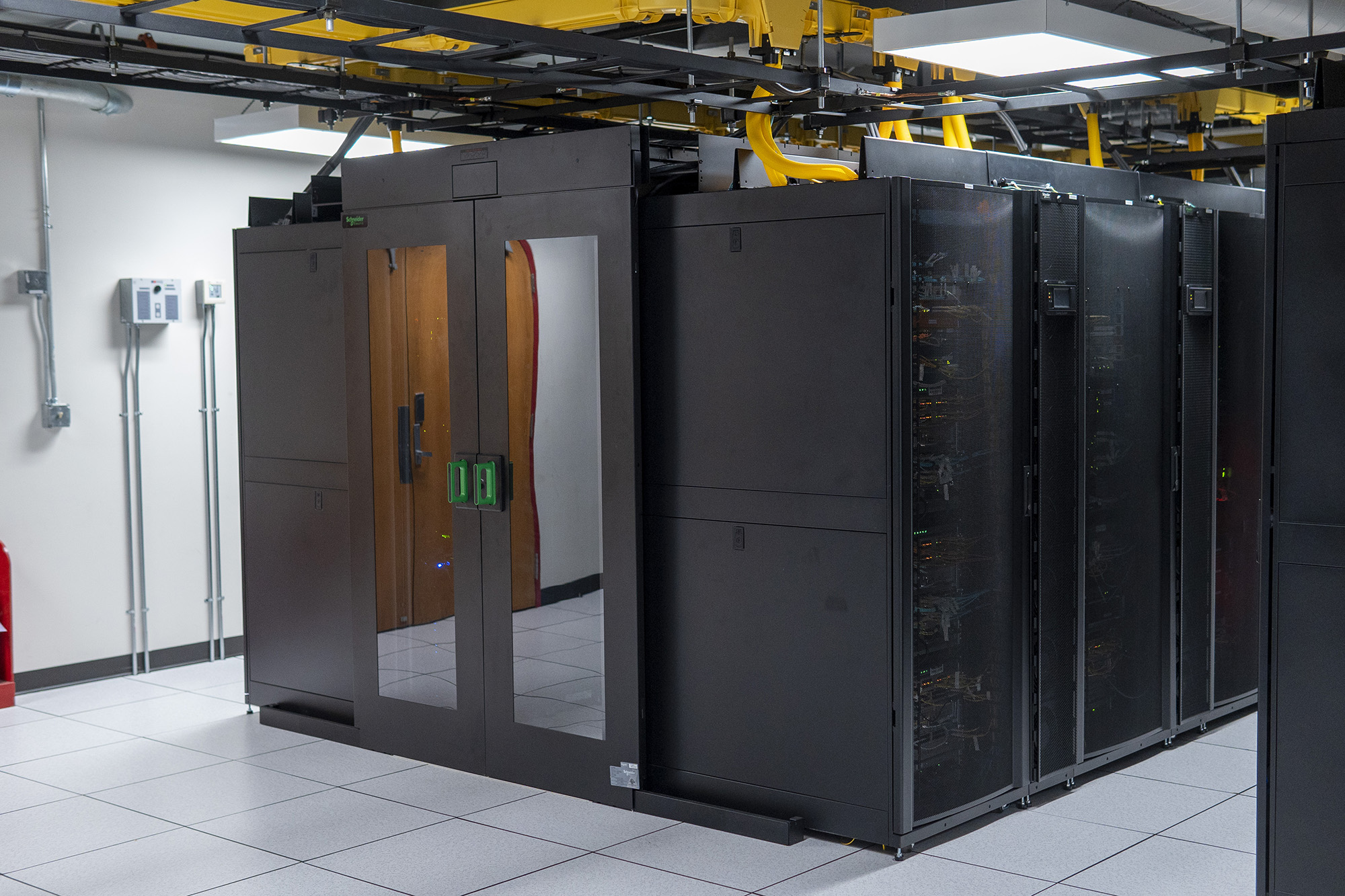 UNLV Data Center server room.