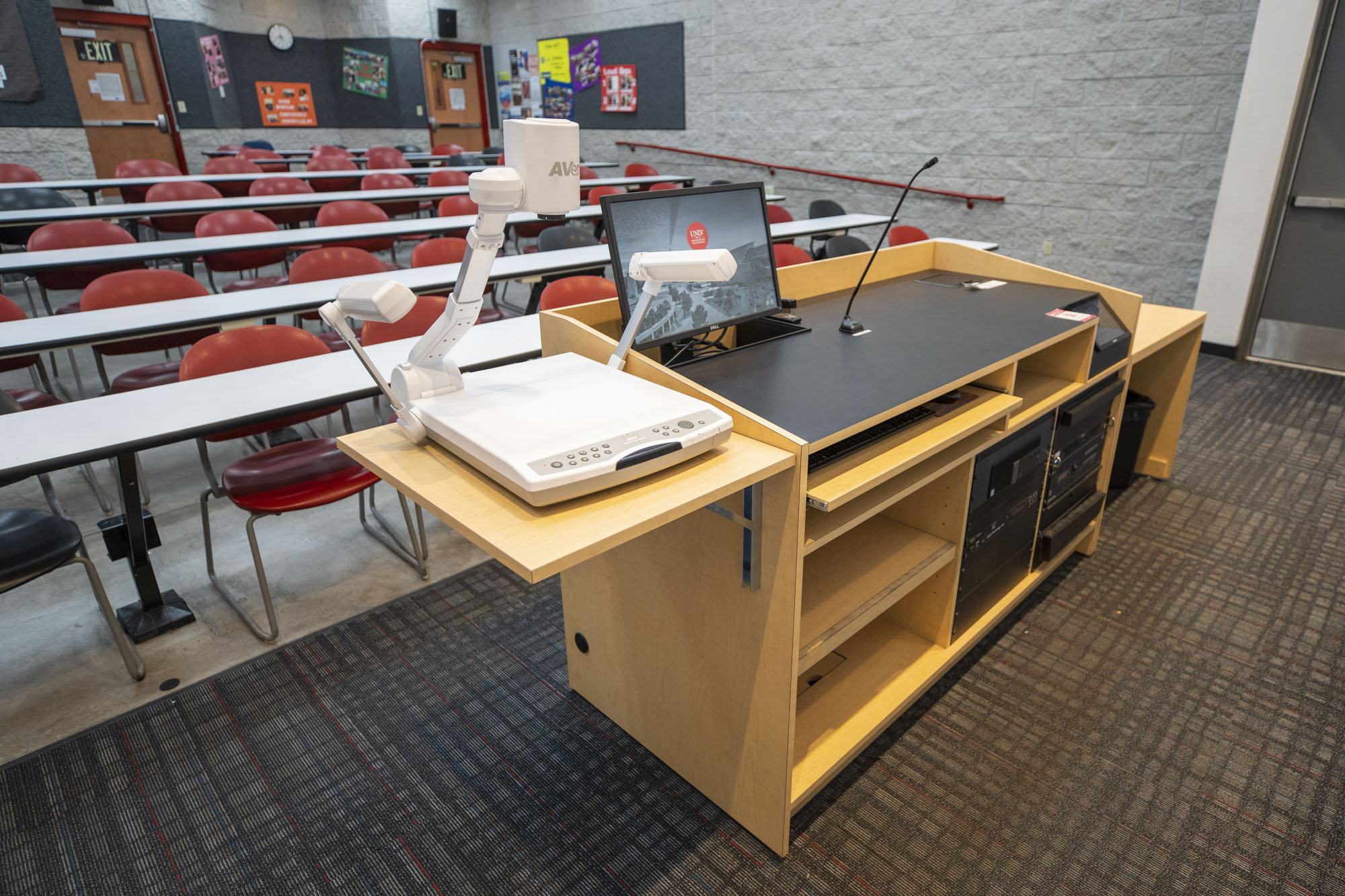 Lectern view