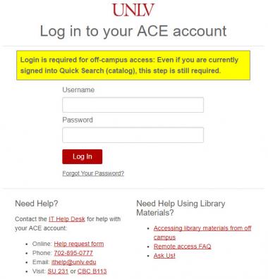 Library phishing screenshot