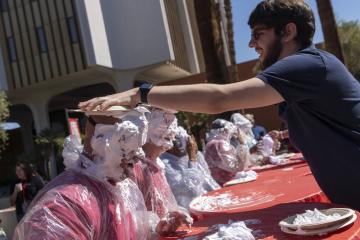 Vito Rocco and Kivanc Oner partaking in Pie on Pida