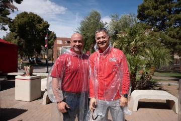 Kivanc Oner and Vito Rocco at the Pie on Pida event.