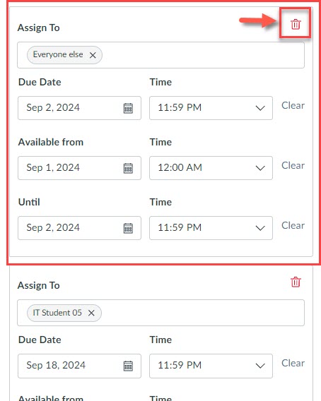 Screenshot of Everyone Else discussion settings